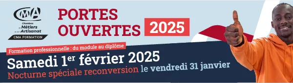 CMA Formation | Portes ouvertes 2025 